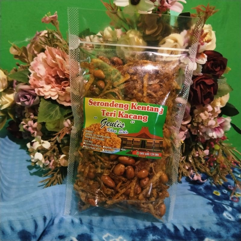 

Serondeng kentang teri kacang Rasa Rendang