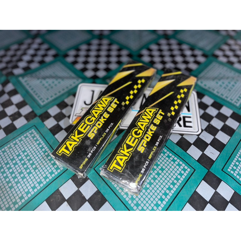 Jari Jari Ruji Takegawa Honda Megapro GL Tiger Ring 17 Set Depan Belakang