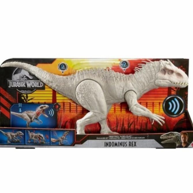 TERBAIK BERKUALITAS Jurassic World Destroy N Devour Indominus Rex Original TERPERCAYA