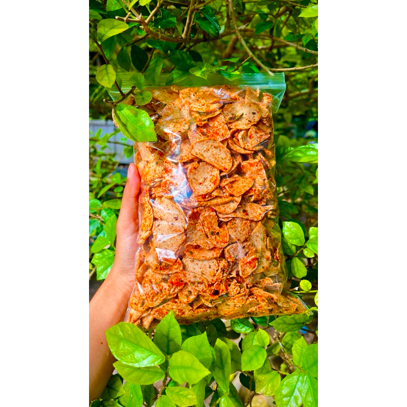 

(TERMURAH BISA COD)BASRENG KOIN TIPIS 250GR ORIGINAL GURIH DAUN JERUK-PEDAS/SUPER PEDAS DAUN JERUK-BASO GORENG RENYAH-CEMILAN MURAH