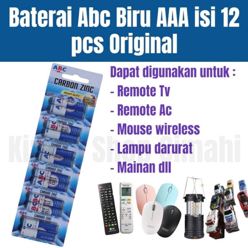 Baterai ABC AAA