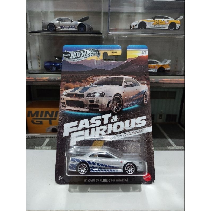 Hot Wheels Nissan Skyline R34 Brian's