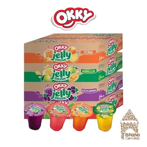 

OKKY Jelly Drink Minuman Jeli 145 ML DUS (isi 24 pcs)
