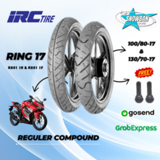 Ban CBR 150 IRC RX01 100/80-17 130/70-17 depan belakang paket sepasang TUbeless