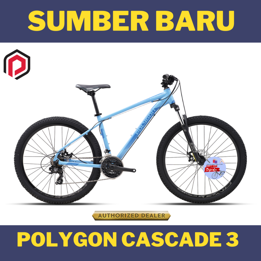 Sepeda Gunung Mtb Polygon Cascade 3 27,5" New