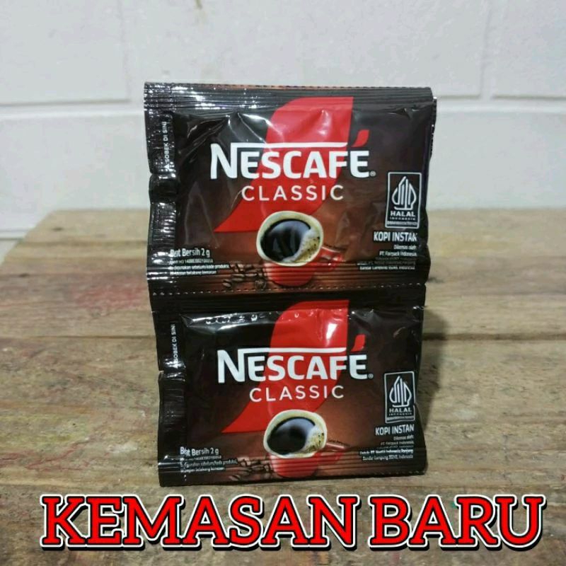 

Nescafe Classic Kopi Instan 10 x 2 g