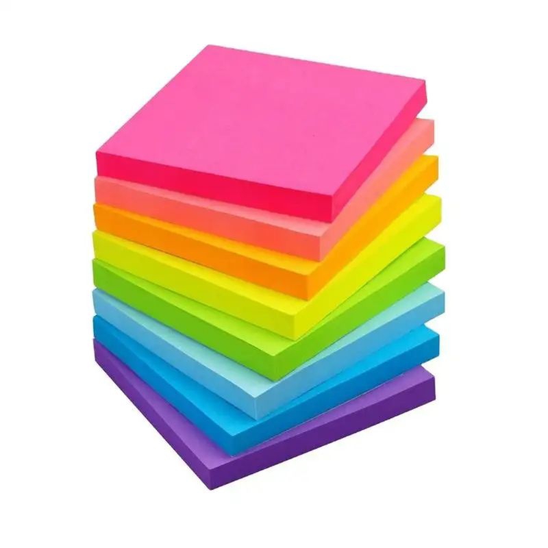 

K4 Sticky Notes Memo 38x38 Polos Penanda Pengingat Kertas Buku Tempel 100 Lembar Perlengkapan Kantor Serbaguna