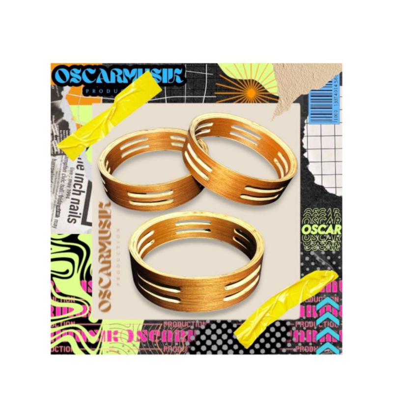 Shell Bodi Tamborin/Riq Percussi