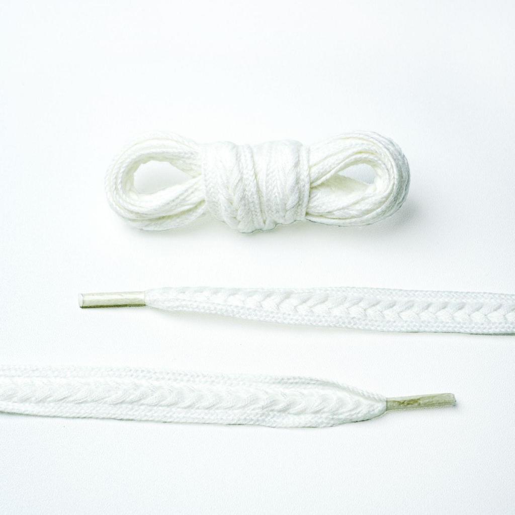 PVN Tali Sepatu Sneakers Hitam Putih Krem Abu Pink Biru