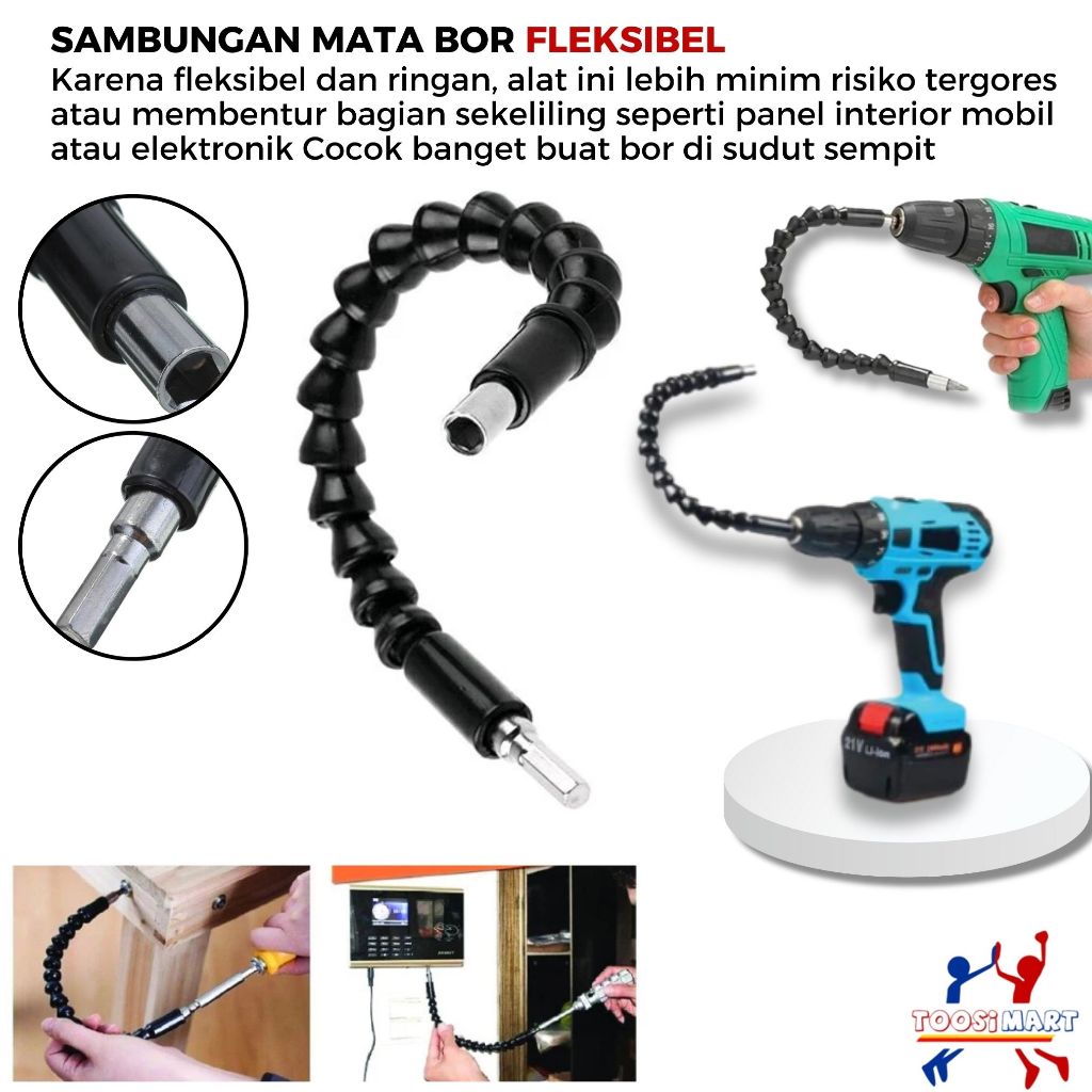 Selang Fleksibel Bor Screwdriver Extension Flexible Atau Fleksibel Bor Obeng