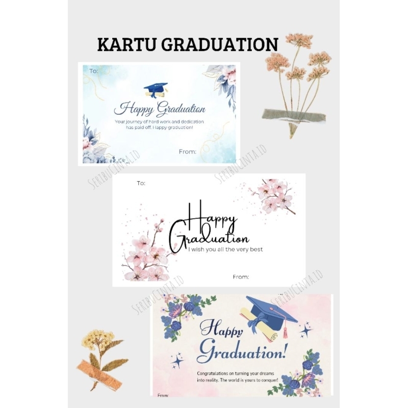 Graduation Card | Kartu Ucapan Graduation | Kartu Ucapan Wisuda