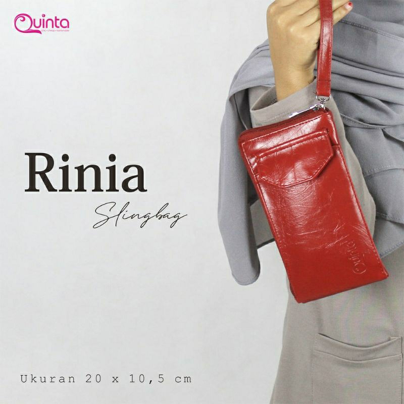 Quinta Rinia Slingbag Tas Hp Imut Simple Elegan Cewek Kekinian