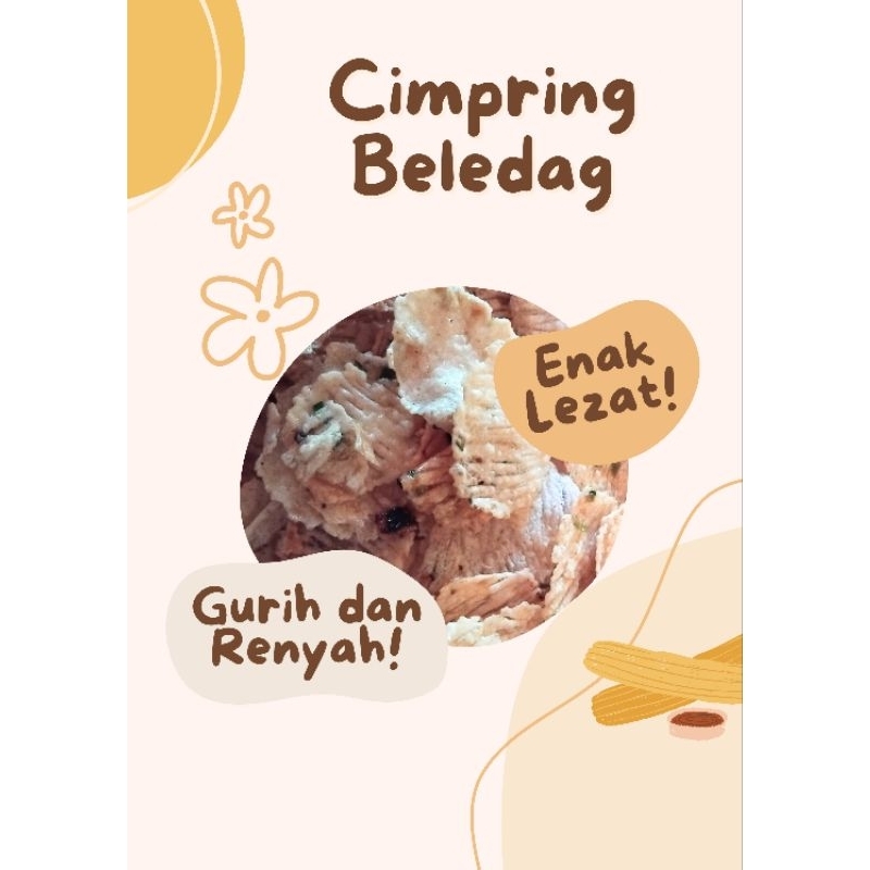 

Cimpring Beledag Kemasan 100 gr dan 250 gr