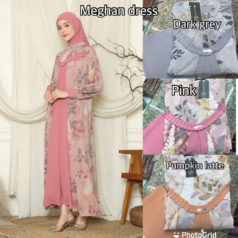 Gamis Dress Perempuan Terbaru Couple Meghan - Olivia MJ