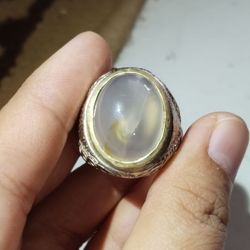 Batu akik cicin 18×14×6 mm