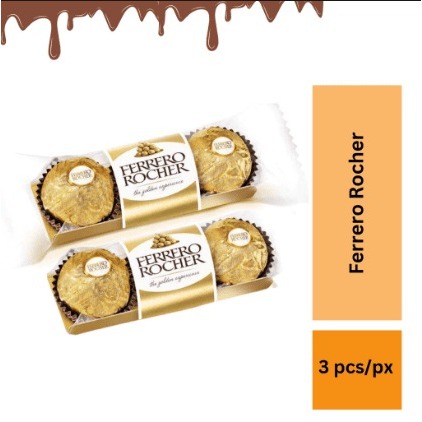 

Ferrero Rocher Cokelat Premum isi 3 Pack | Chocolate Ferrore Premium