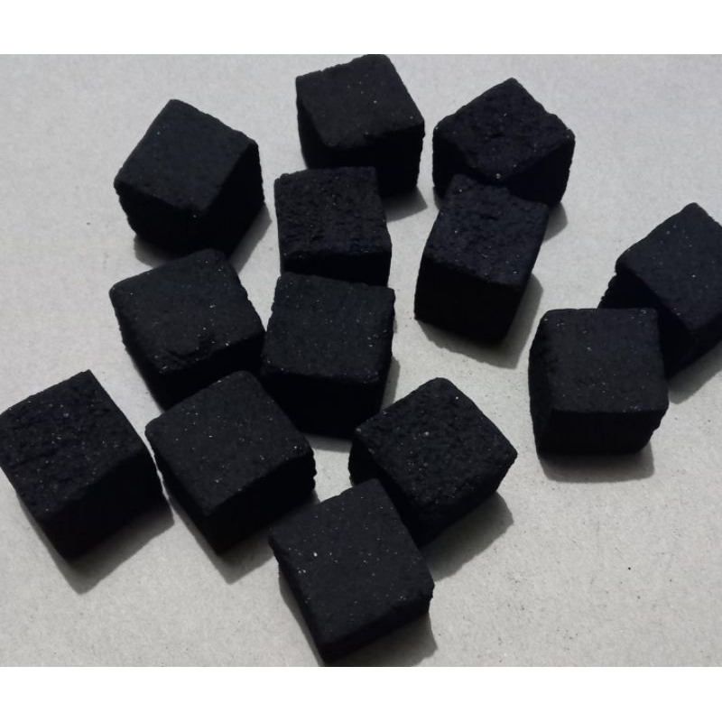 

briket- shisha-arang..kemasan 1 kg 100% asli arang batok kelapa