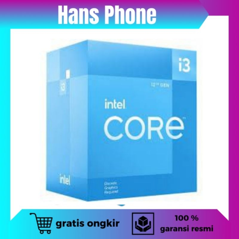 Processor Intel Generasi 14 Core i3 14100F