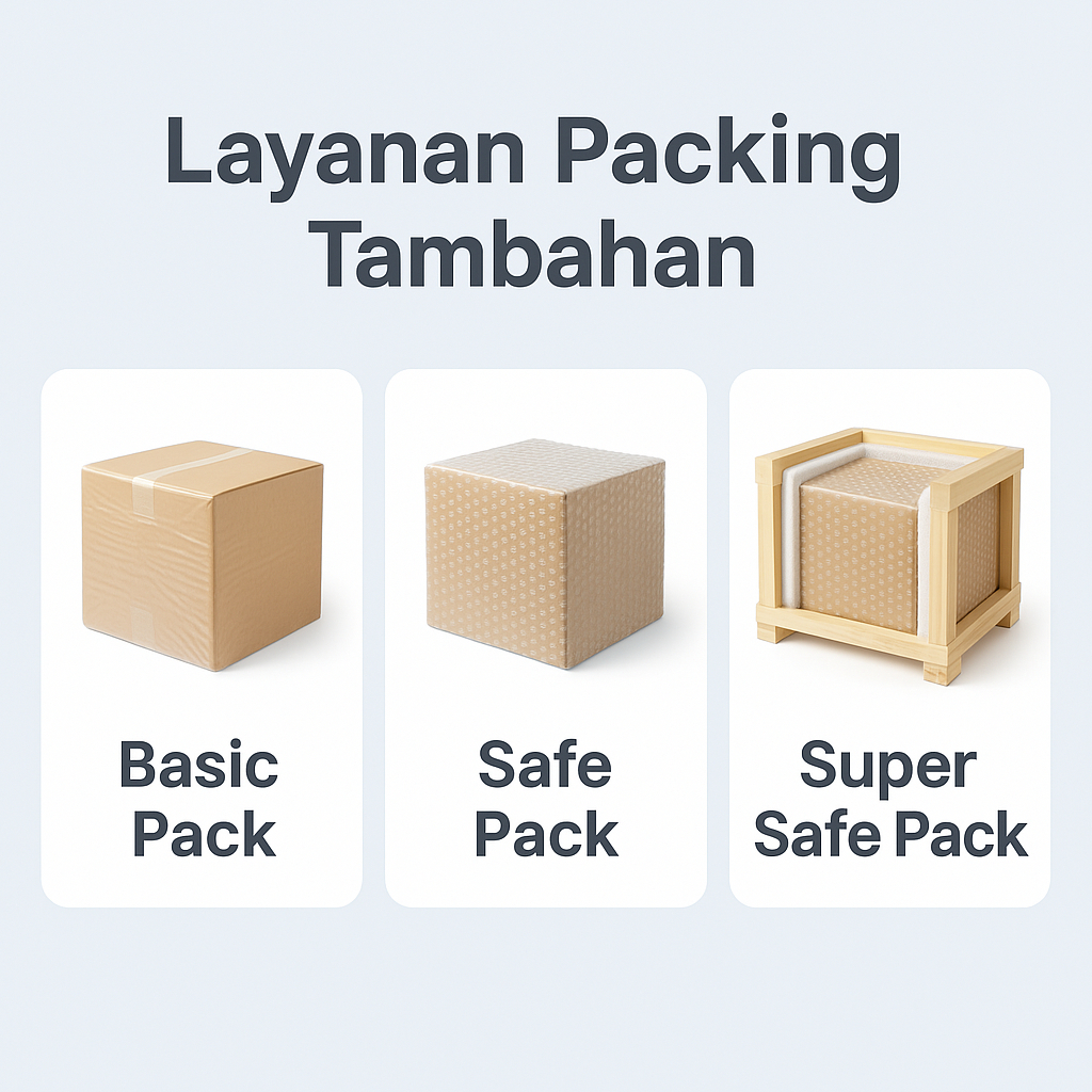 

[Optional] Tambahan Layanan Packing