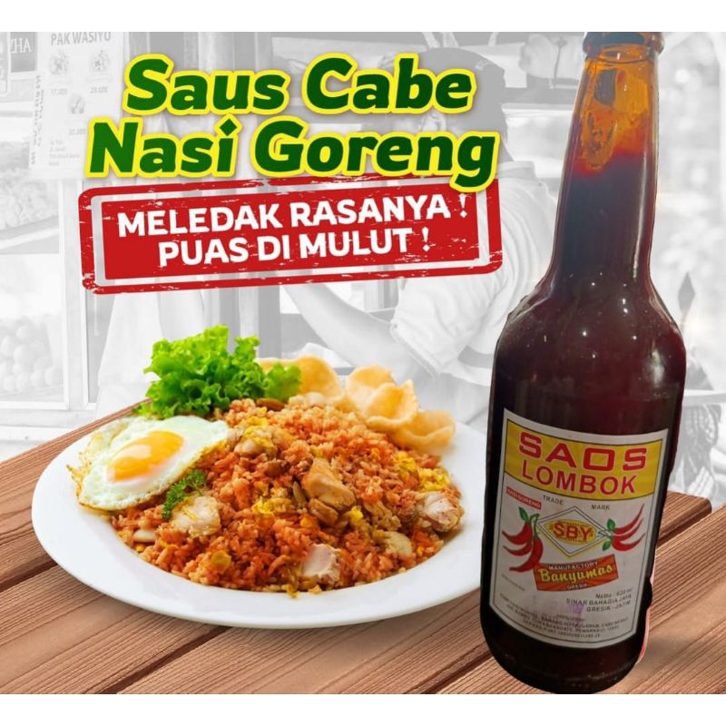 

SAOS LOMBOK CAP BANYUMAS KEMASAN BOTOL KACA 620 ML