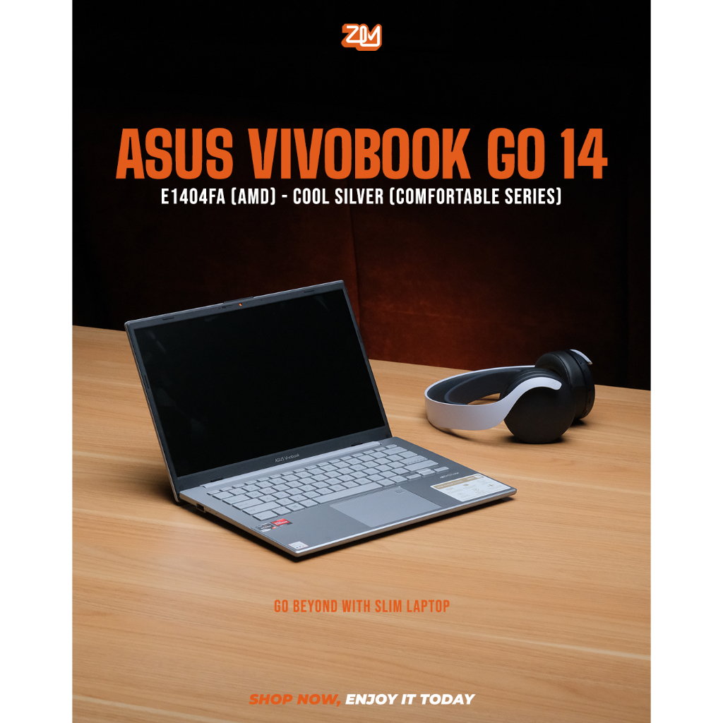 Asus Vivobook Go 14 E1404fa AMD Ryzen 3 7320U Radeon Graphics 1Tb 8Gb Like New
