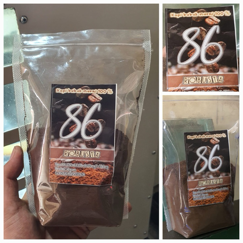 

Kopi Bubuk Robusta 86