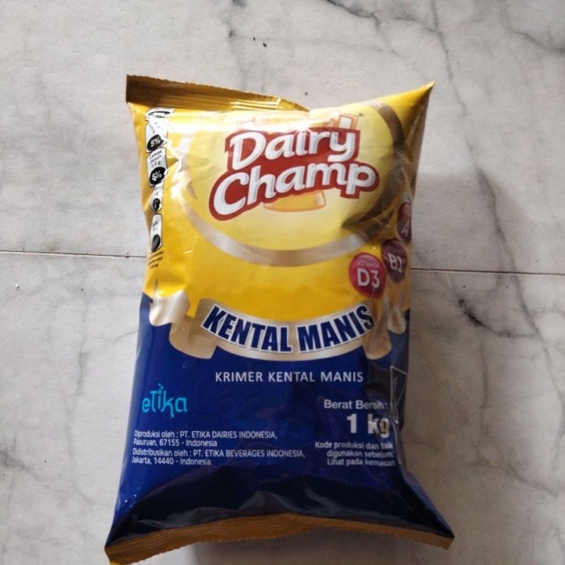 

Dairy Champ 1kg Kental Manis