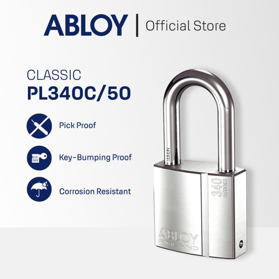ABLOY Gembok Padlock Classic PL340C/50