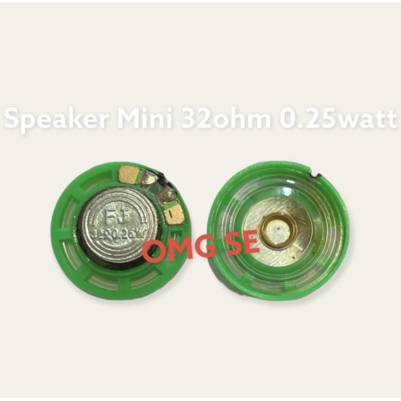 speaker mini game watch 32ohm 0.25watt