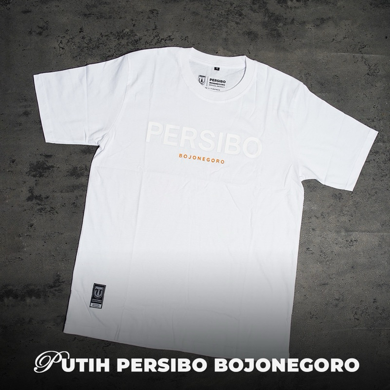T-SHIRT Persibo White - Special Edition Official Persibo Bojonegoro Tahun 2025