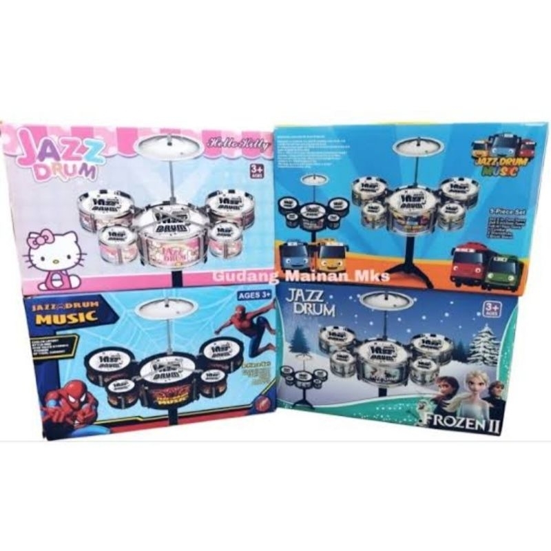 Jazz drum ukuran kecil drum band dram jazzdrum drumband mainan anak laki cowok cowo balikpapan