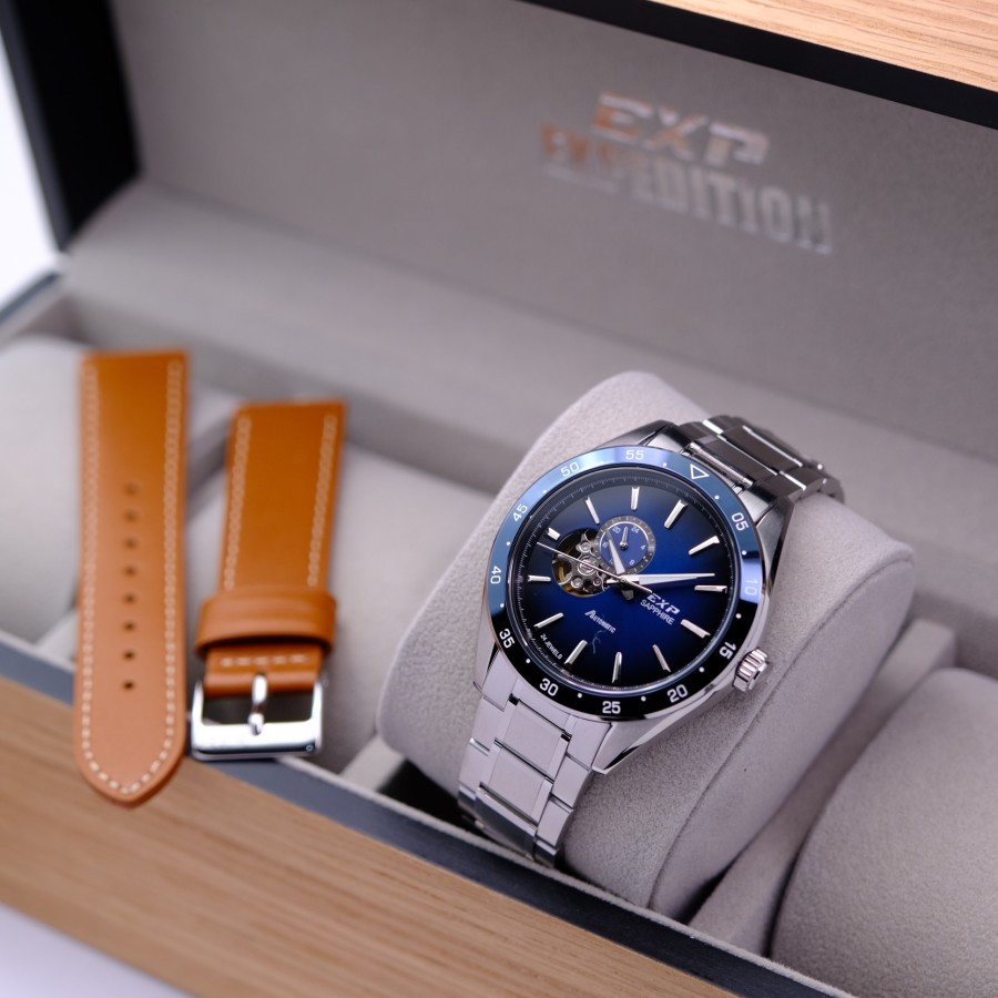 ORIGINAL Jam Tangan Pria Expedition E6858 E 6858 Original - Stainless Steel