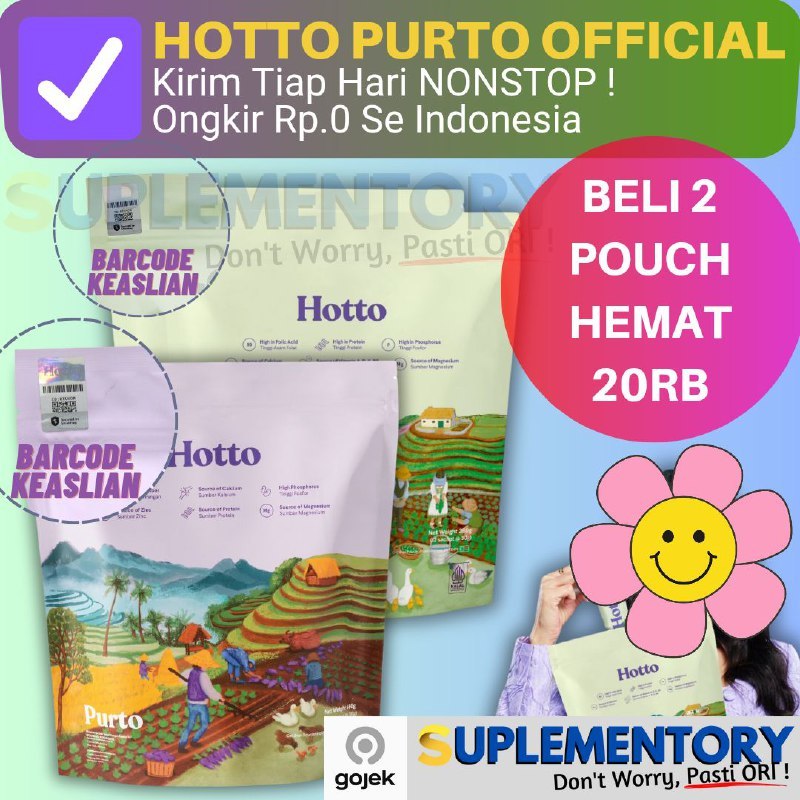 

Hotto Purto dan mame Official Original