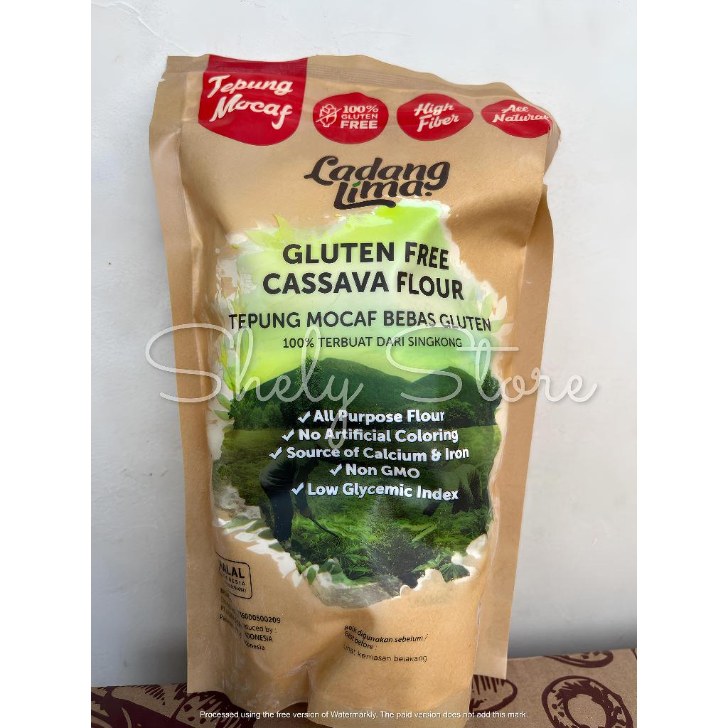 

Tepung Ladang Lima 500gr mocaf singkong cassava 500 gr gluten free Tepungsingkong
