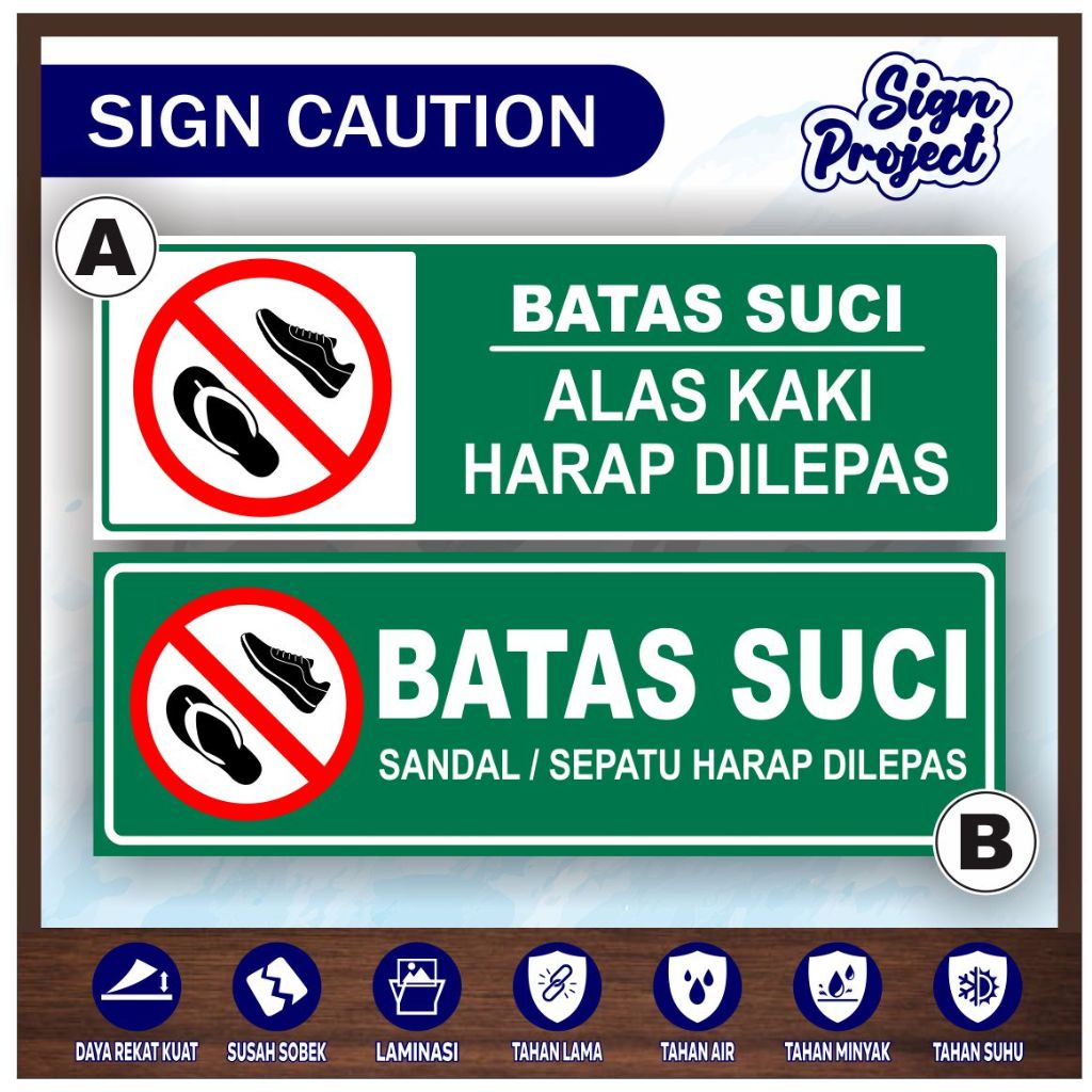 

stiker vinyl anti air BATAS SUCI SEPATU SANDAL DILEPAS/STIKER BATAS SUCI ALAS KAKI HARAP DILEPAS/Stiker batas suci alas kaki harap dilepas / sticker batas suci masjid mushola