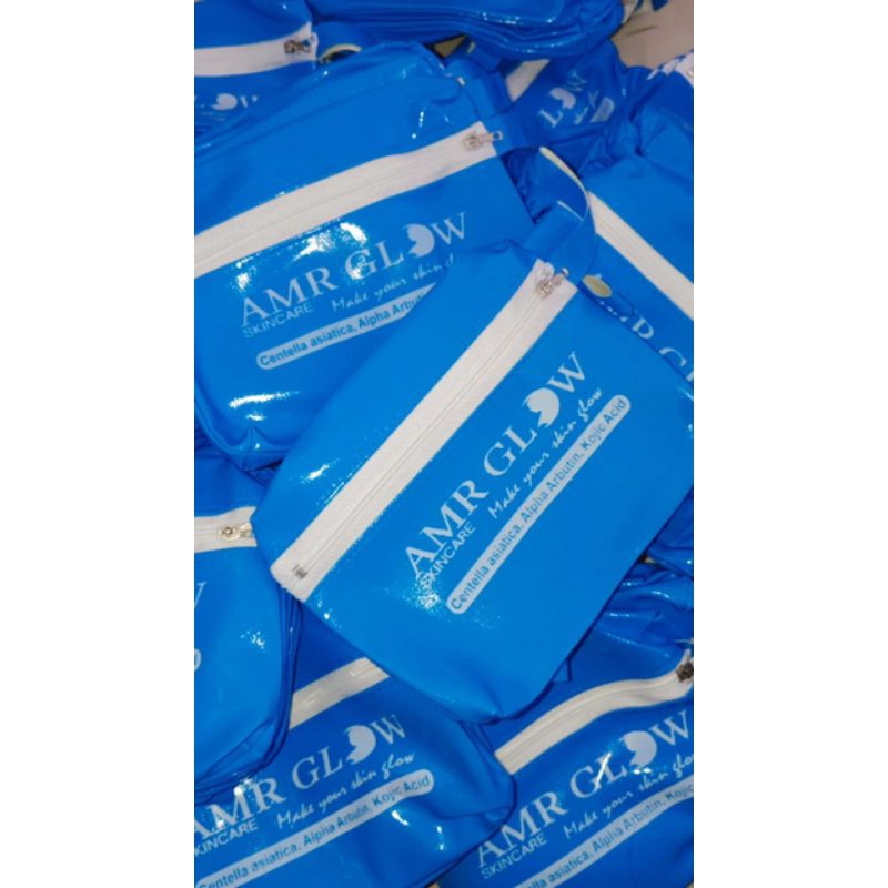 Pouch / Dompet Amr Glow / Tas Skincare Amr Glow