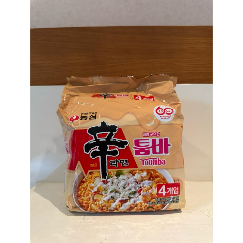 

NONGSHIM - Toomba Ramyeon Creamy Spicy Carbonara Instant Ramen Ready Stock Asli Korea