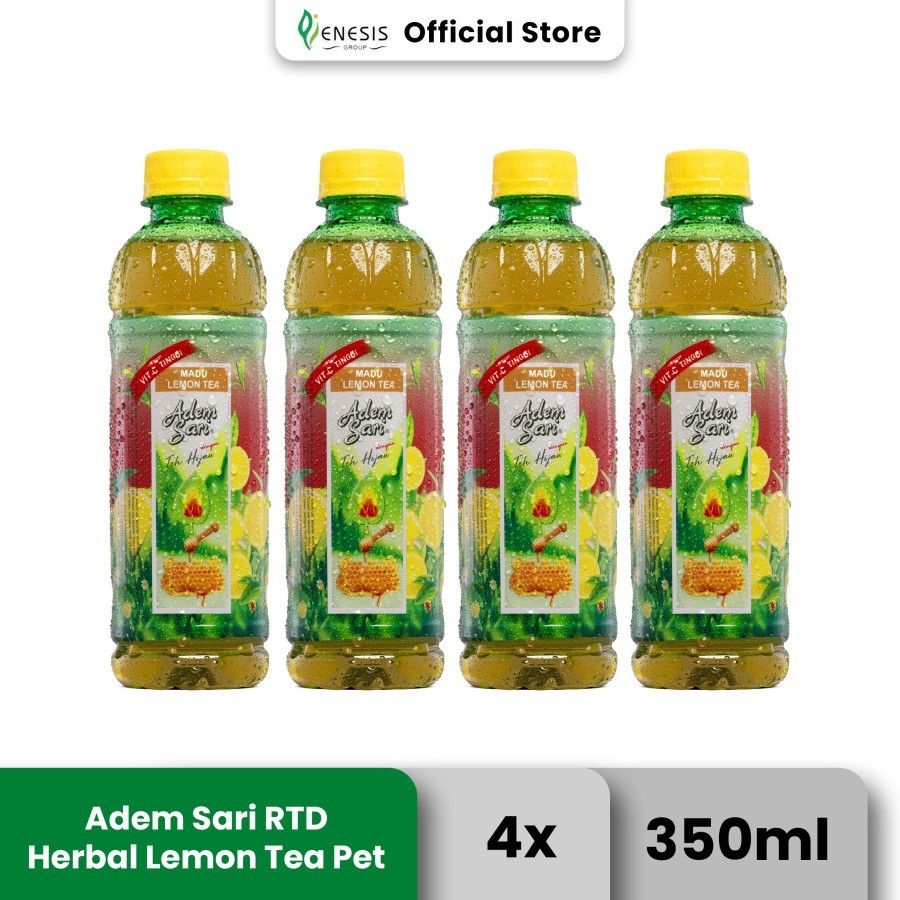 

Adem Sari Ching Ku Madu Lemon Tea Botol 4x350 Ml
