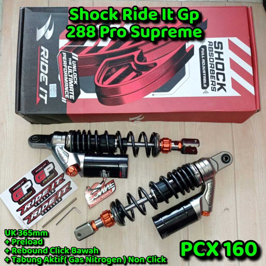 Shock Ride It GP 288 Pro SUPREME 365mm PCX 160 CLICK REBOUND BAWAH