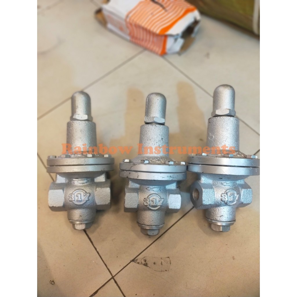 Pressure Valve Reducing PRV Cast Iron steam 317 drat 3/4" inch