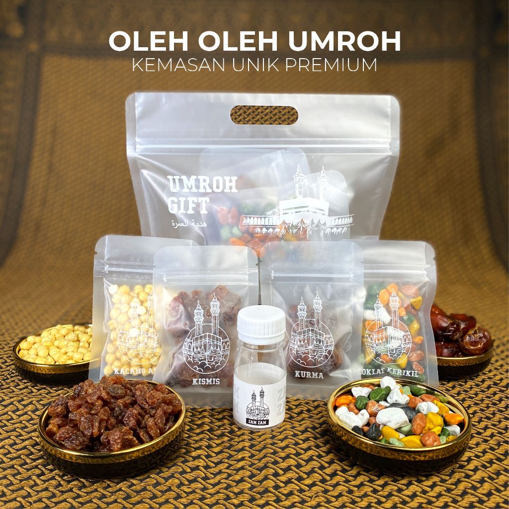 

Oleh Oleh Umroh & Haji Unik Kemasan Doff Premium