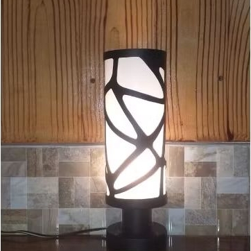 Lampu Hias Lampu Meja Homade dari Paralon