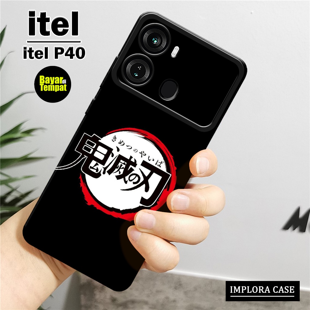 Softcase Itel P40 - Motif Graffiti - IMPLORA CASE - Casing Itel P40 Case Hp Itel P40 Casing & Skin H