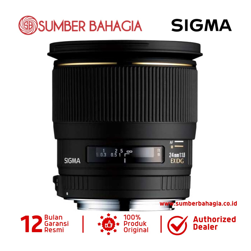 Sigma 24mm f/1.8 EX Aspherical DG Macro AF nikon Lensa