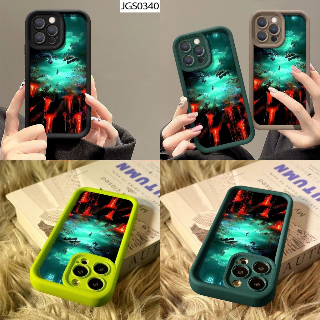 SOFTCASE MATTE MOTIF NEZHA & AOBING IPHONE 7 8 7 PLUS 8 PLUS X XS XR XS MAX CASE DOFF