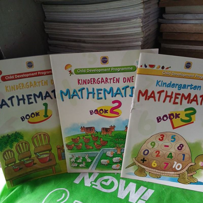 Buku Kindergarten Two MATHEMATICS BOOK 3