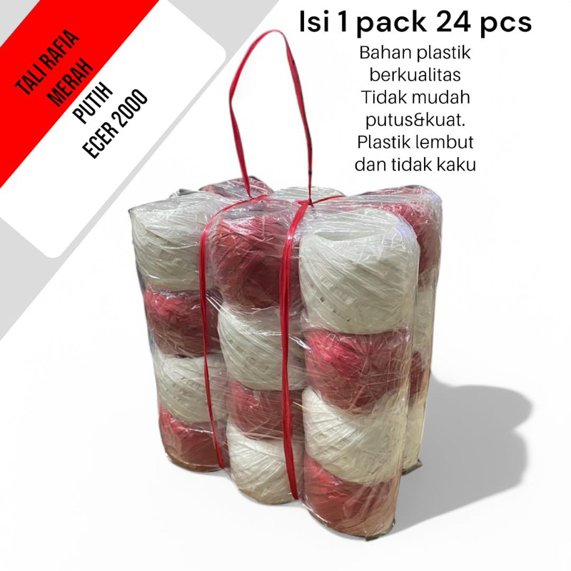

Tali Rafia Merah Putih ecer 2000
