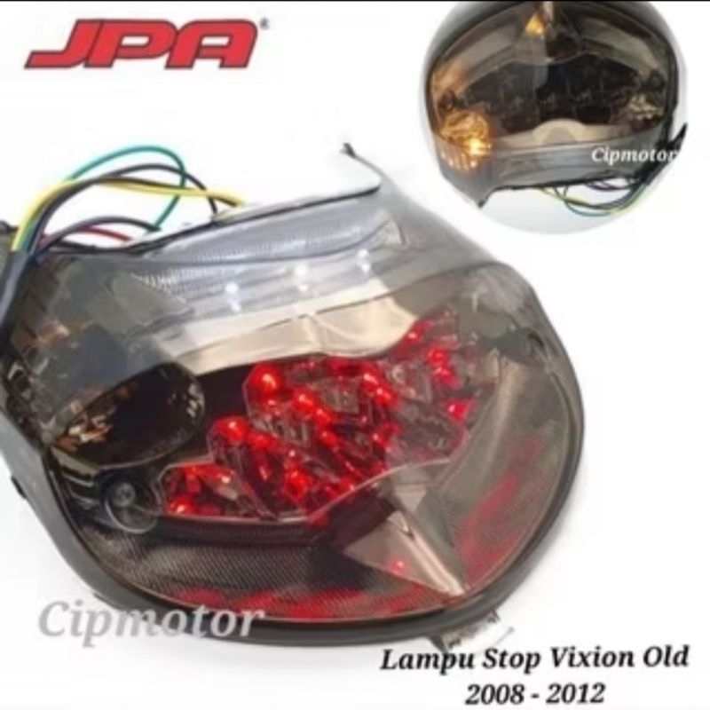 Mika Smoke VIXION old 2008 2009 2010 2011 2012 Mika Lampu VIXION lama Warna Smoke Rayben