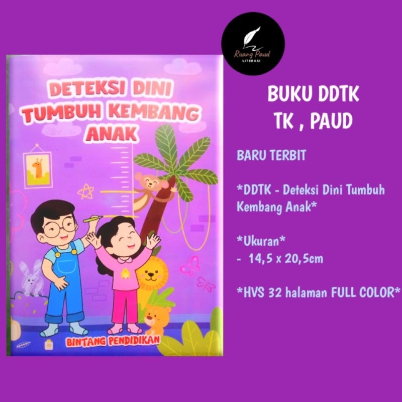 BUKU DDTK MURAH TK, PAUD | BUKU TK, PAUD