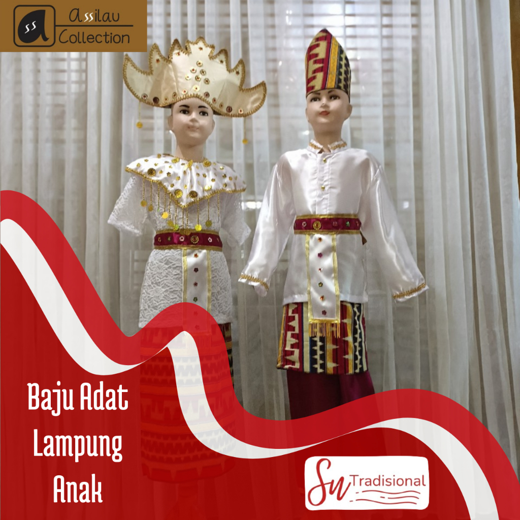 Baju Adat Lampung Anak Satuan ( Laki/Perempuan )